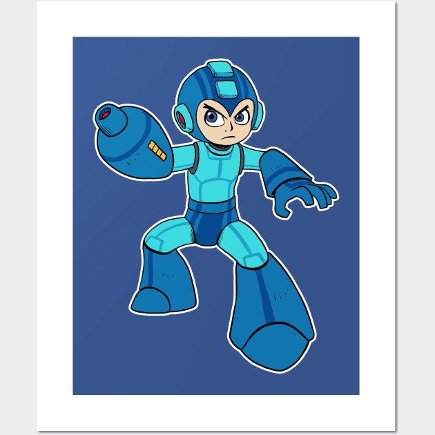 UNIVERSE MEGA MAN Wall Art by IanDimas